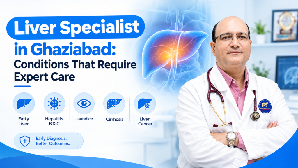 Liver Specialist in Ghaziabad Conditions That Require Expert Care